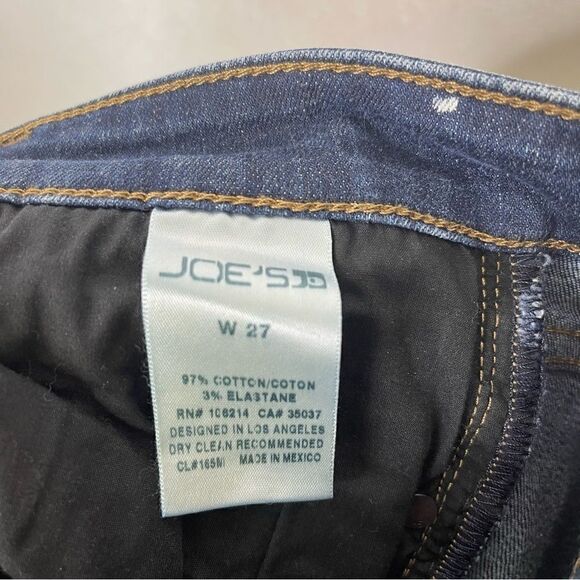 Joe’s Jeans Ettie Cuffed Crop Skinny Jeans 27 - Picture 4 of 6